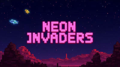 Neon Invaders