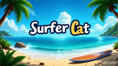 Surfer Cat